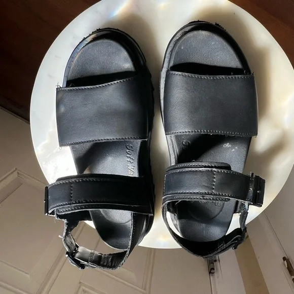 Dr. Martens Voss Black Sandals Size 7 - Picture 4 of 8